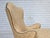 Vintage Danish Cocktail Lounge Chair in Jacquard Fabric and Beech, 1960s For Sale - Image 13 of 18