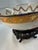 Mid 20th Century Neo Classical Gilt-Rimmed Hand Painted Porcelain Bowl on Stand For Sale - Image 12 of 12