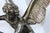 Antique French 1896 “Amour Irresistible” Angel Statue Pink Marble 3-Piece Clock Set For Sale - Image 10 of 17
