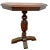 Victorian 1940s Ornate Wooden Accent Table, Victorian Style Plant Stand, Small Entryway Pedestal For Sale - Image 3 of 12