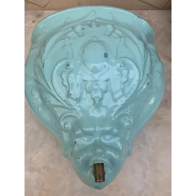 Antique French Lavabo Fountain-A Pair For Sale In San Francisco - Image 6 of 11