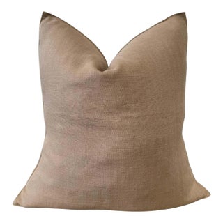 Libeco Belgian Linen Pillow With Insert – Napoli Natural For Sale