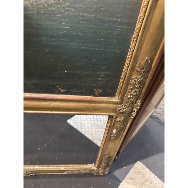 Trumeau Mirror with Romantic Painting For Sale - Image 4 of 9