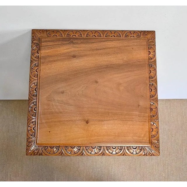 Neo-Gothic Style Solid Walnut Sheath, Late 19th Century For Sale - Image 4 of 18