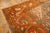 1890s Multicolor Field Diamond Antique Knotted Wool Sarouk Farahan Runner Rug For Sale - Image 4 of 9