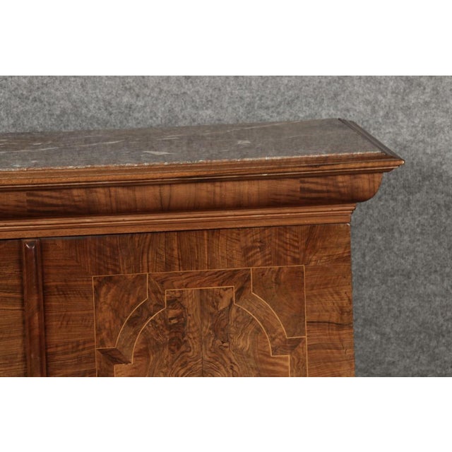 Antique Baroque Cabinet in Walnut, 1740s For Sale - Image 15 of 18