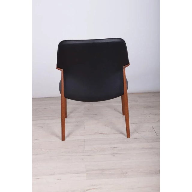 1960s Mid-Century Armchair by A. B. Madsen & E. Larsen for Fritz Hansen, 1950s For Sale - Image 5 of 14