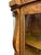 Antique American Tiger Oak Bowfront Curio Cabinet With Bent Glass, C. 1900 For Sale In West Palm - Image 6 of 13