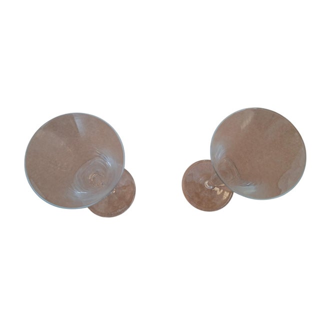 2000 - 2009 La Grande Dame Champagne Glasses by Veuve Clicquot, 2000, Set of 2 For Sale - Image 5 of 8