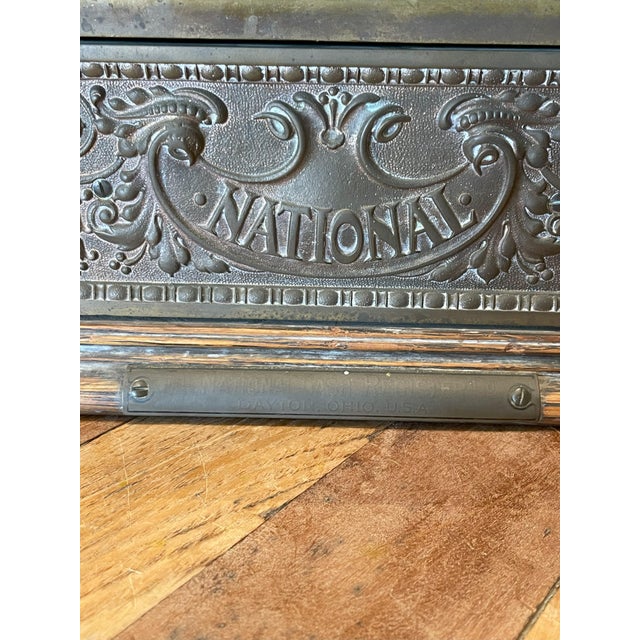 Antique National Cash Register Model 313 - J J Preney For Sale - Image 9 of 9