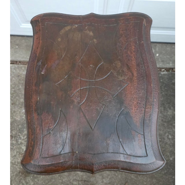Victorian 19th Century Eastlake Carved Walnut Stand Pedestal For Sale - Image 3 of 7