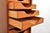 Brown Vintage Roller Door Cabinet in Oak and Beech, 1940s For Sale - Image 8 of 14