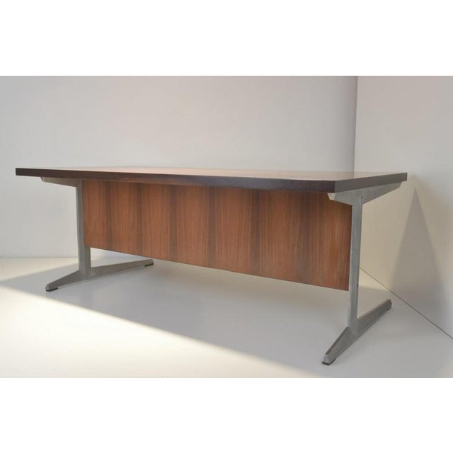 Brown Desk in Pau Ferro Wood from Marius Byrialsen, 1968 For Sale - Image 8 of 18