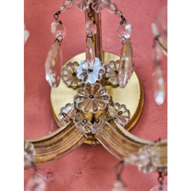 Theresian 2-Armed Wall Sconce For Sale - Image 6 of 11