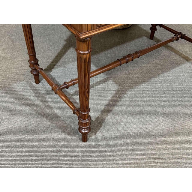 Pitch Pine Desk, Early 20th Century For Sale - Image 10 of 15