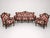 Louis XV Style Sofa and Armchairs, Set of 3 For Sale - Image 9 of 9