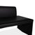 Jason Chairs with Together Bench Set in Leather Black from Walter Knoll / Wilhelm Knoll, Set of 4 For Sale - Image 6 of 18