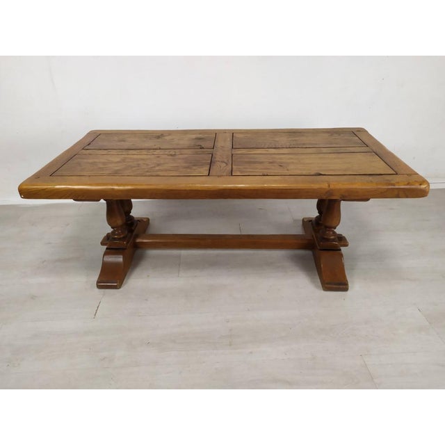 Oak Monastery Coffee Table, 1970s For Sale - Image 16 of 16