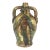 Antique Mediterranean Sea Life Clay Pottery Vase With Handles Shells Folk Art For Sale
