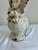 Italian Vintage Crackle Glaze Ceramic Cherub Statue For Sale - Image 3 of 12