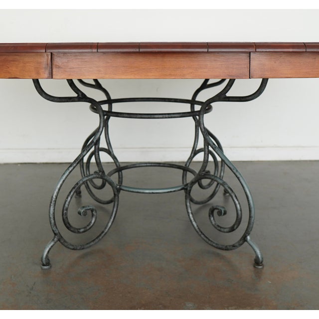 Vintage Ethan Allen Legacy Collection Dining Set (Set of 7) For Sale - Image 13 of 17