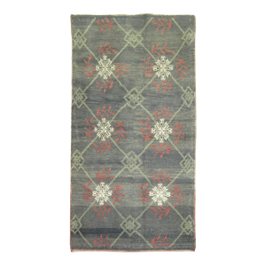 Zabihi Collection Vintage Turkish Konya Small Rug