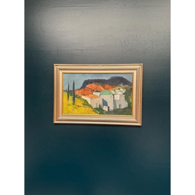 Stig Wernheden, Landscape, 1960s, Oil on Canvas, Framed For Sale - Image 16 of 18