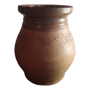 Schneckloth Artist Signed 1976 Art Studio Pottery Terracota Vase