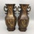 Pair of Chinese Gilt Bronze Hexagonal Vases With Phoenix & Peony Motif For Sale In Los Angeles - Image 6 of 8