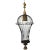 Beautiful Cage Style Modern Chandelier With Gilt Metal Details For Sale