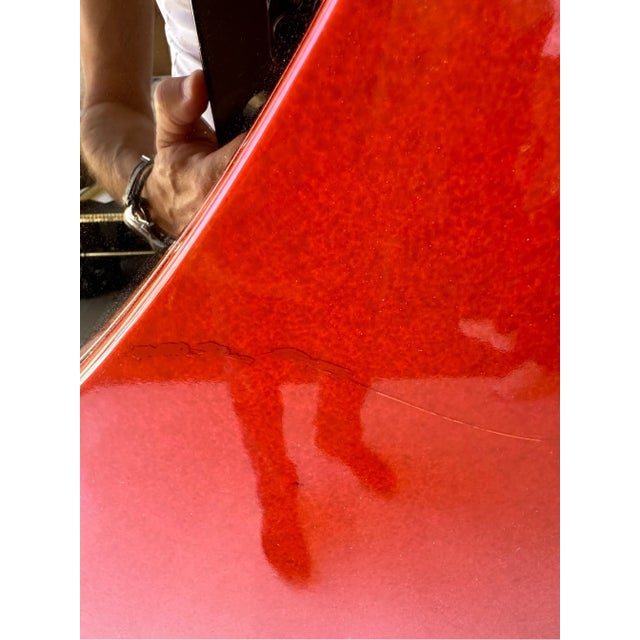 Karl Springer Karl Springer Style Large Goatskin Mirror For Sale - Image 4 of 7