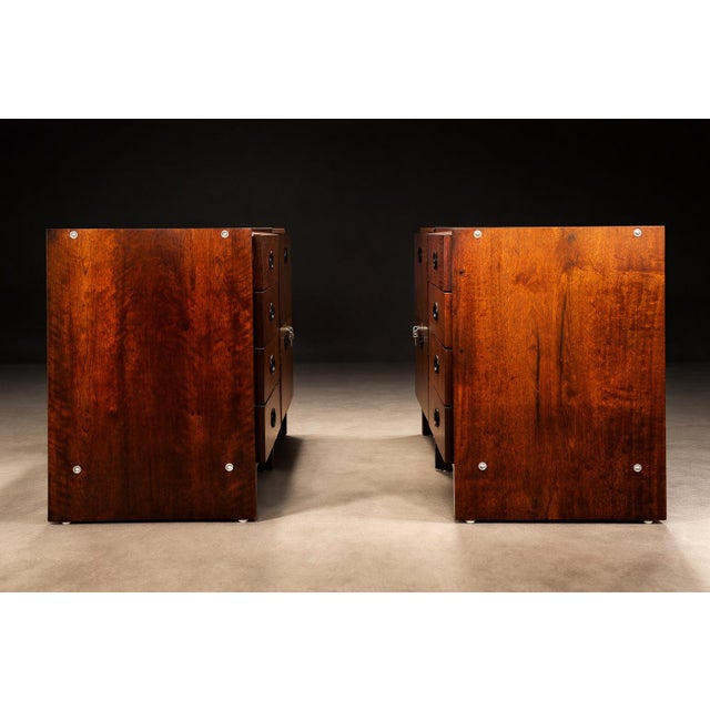 Geraldo De Barros Brazilian Modern Office Cabinet in Rosewood, Hobjeto, 1970s(Sold Individually) For Sale - Image 15 of 15