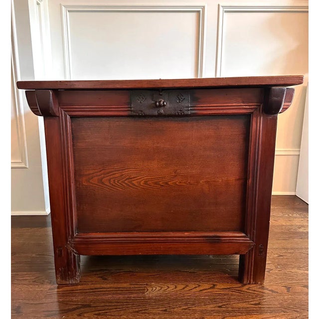 Late 19th Century Antique Korean Rice Storage Bin Dwiju Side Table For Sale - Image 5 of 12