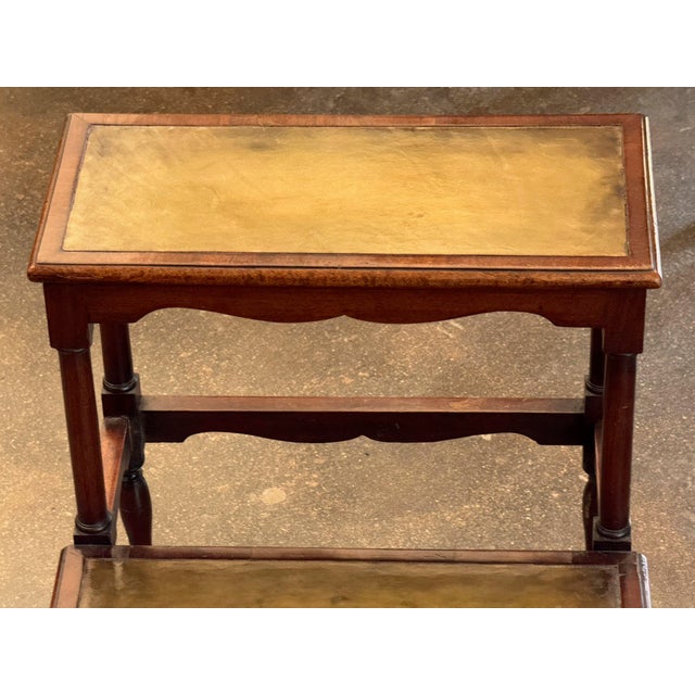 19th Century Mahogany Library Steps For Sale - Image 6 of 10