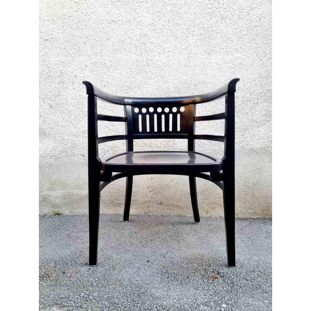 Vienna Secession Armchair by Otto Wagner for J&J Kohn, Austria, 1890s For Sale - Image 3 of 15