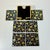 1980s Vintage Chinoiserie Boho Chic Hollywood Regency Coasters With Caddy - 7 Piece Set. For Sale - Image 6 of 10