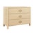 New special order item. Not vintage. Introducing the Worlds Away Getty Three Drawer Chest! This unique chest features...