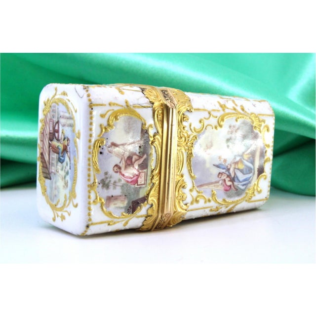 Writing Utensils in Ceramic, Gold and Diamond, Set of 7 For Sale - Image 4 of 13