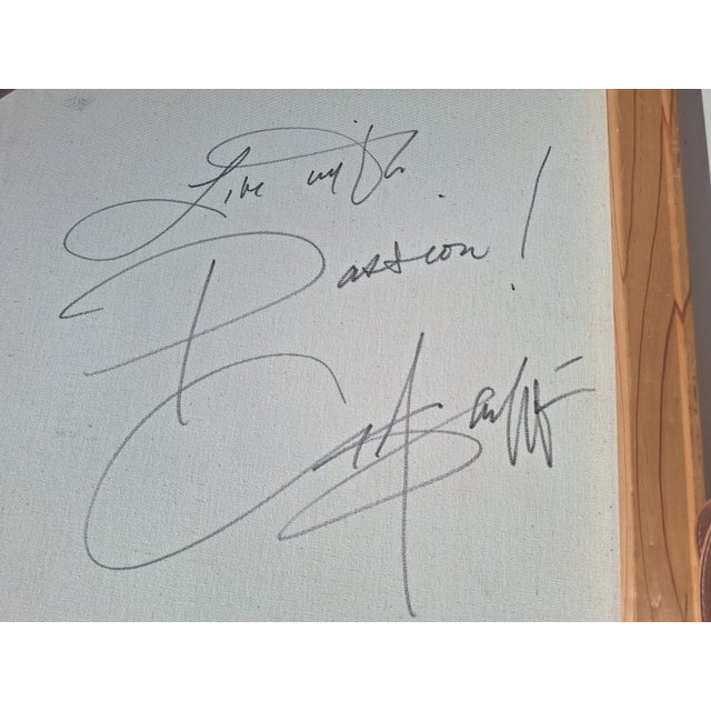 Venus by Henry Ascencio 1996 Limited Edition #49/75 Embellished Giclee on Canvas Contemporary Art Figurative Female Form Nude Abstract Expressionism For Sale - Image 4 of 8