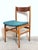 Blue Vintage Chairs, Italy, 1960s, Set of 6 For Sale - Image 8 of 15