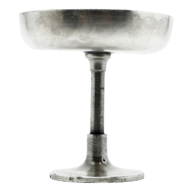 Art Deco Polish Bowl on Stand, 1930s For Sale
