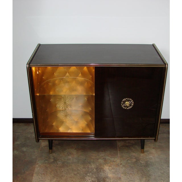 Vintage Cabinet with Record Player and Bar, 1960s, in Very Good conditions. Designed 1960 to 1969