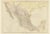 Antique Map of Mexico, 1882 For Sale