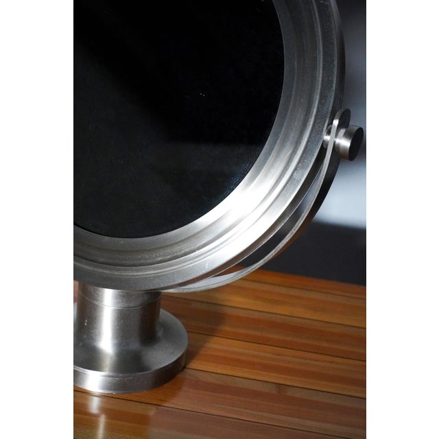 Silver Narciso Table Mirror by Sergio Mazza for Artemide, 1960s For Sale - Image 8 of 11