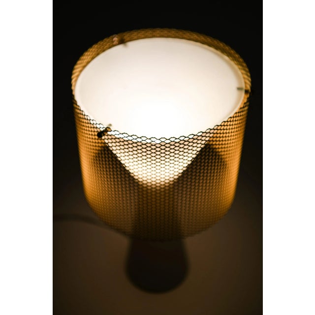 Table Lamps in Opaline Glass, Brass and Glass attributed to Lisa Johansson-Pape, 1950s, Set of 2 For Sale - Image 10 of 11