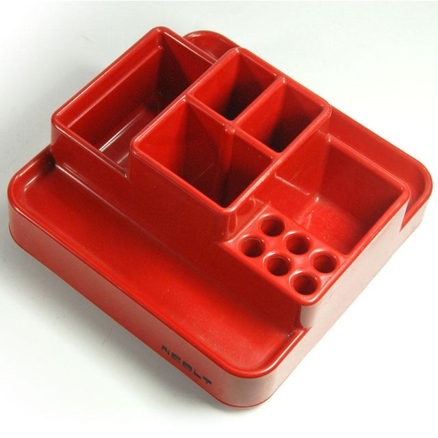 Italian Desk Organizer from Neolt, 1970s, in Good conditions. Designed 1960 to 1969 This piece has an attribution mark, I...