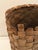 Wood Monumental Woven Antique Basket For Sale - Image 7 of 15