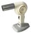 Italian Modern White Plastic and Metal Hair Dryer by Elchim, 1970s For Sale