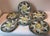 Italian Vintage Italian Majolica Oyster Plates With Lemon Centers For Sale - Image 3 of 5