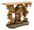 Baroque Console Table in Carved and Gilded Wood For Sale